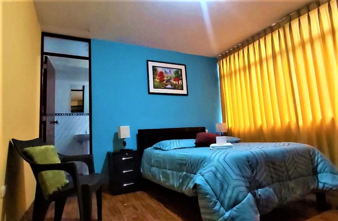 Hostal Los Pinos ワンカヨ エクステリア 写真